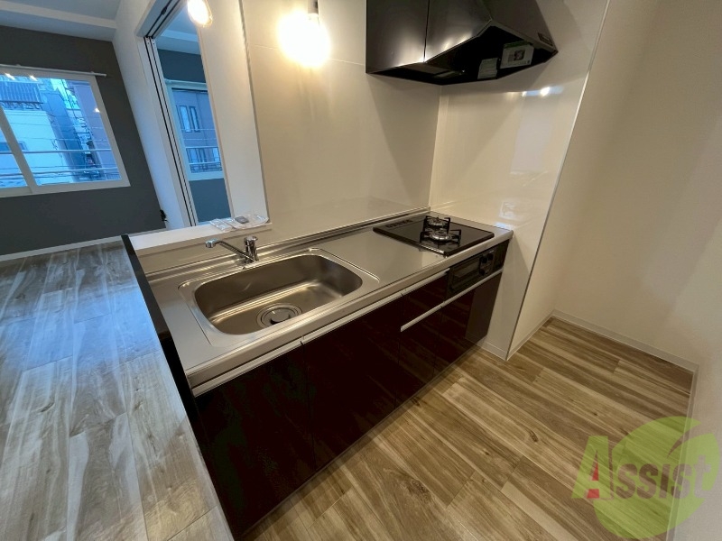 キッチン　キッチンはスペースも広々していて使いやすそうですよ！