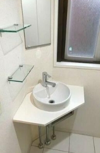 洗面設備　参考写真です