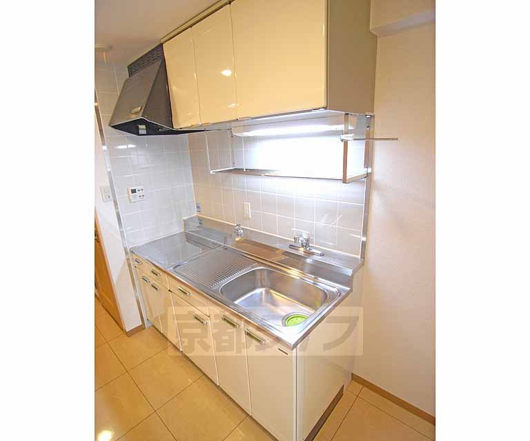 キッチン　２口コンロも置けちゃいます！