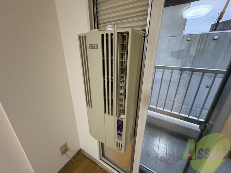 その他設備　エアコンが設置してありますので、寒暖対策もばっちり。