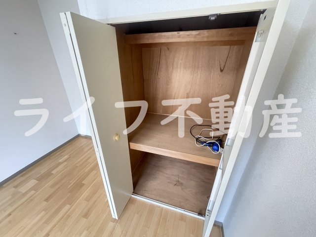 収納　大きなものも収納できそうです