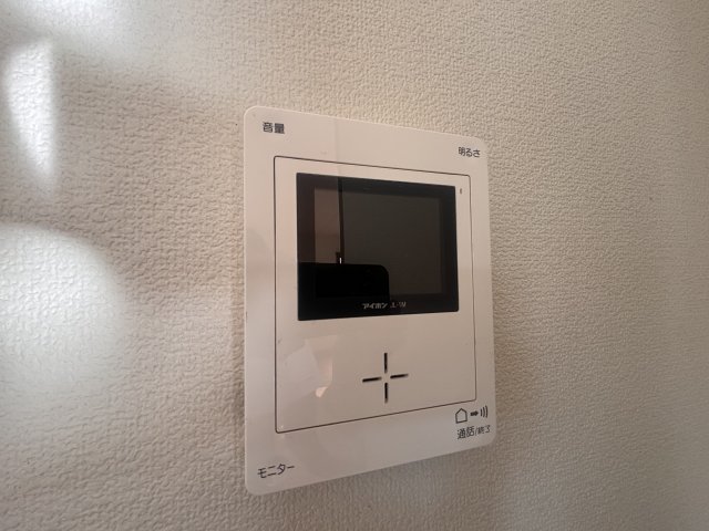 セキュリティ　２４時間モニター付きインターホンなので確認できて安全です