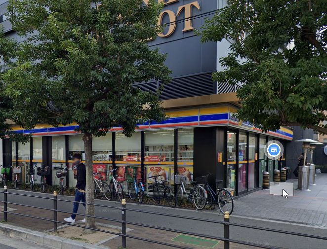 コンビニ　ミニストップ K-POWERS市岡元町店（コンビニ）まで124m