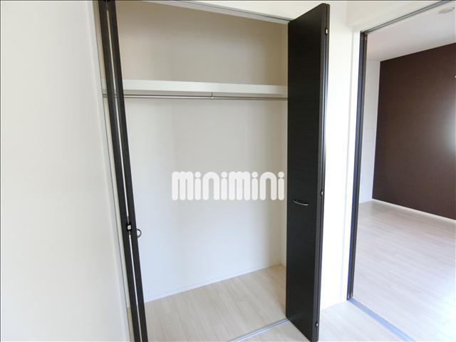 収納　クローゼット付きでお荷物もすっきり収納。