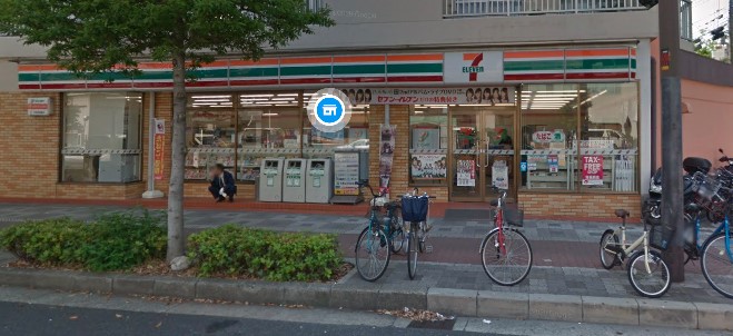 コンビニ　セブンイレブン 大阪東中島1丁目店（コンビニ）まで594m