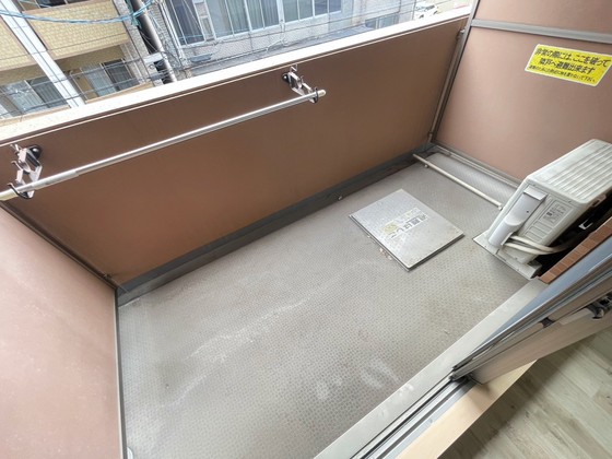 バルコニー　※別部屋の写真です