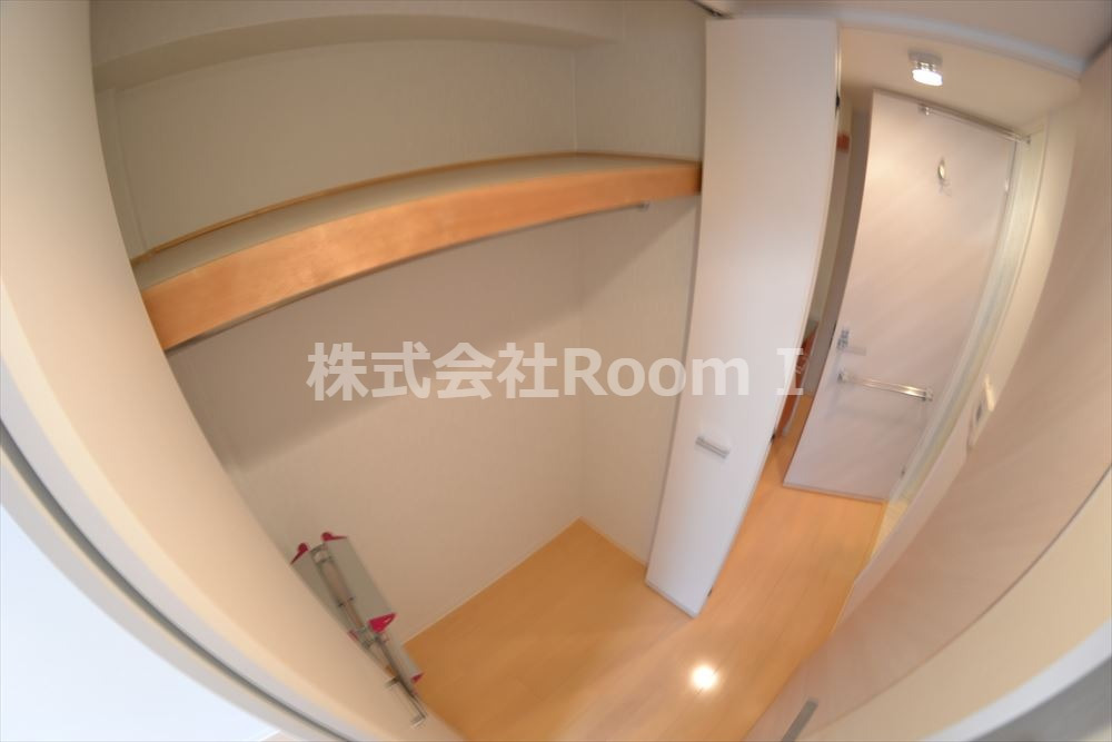 収納　たっぷりとした収納スペースです