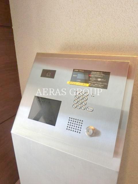 セキュリティ　モニター付きインターホン