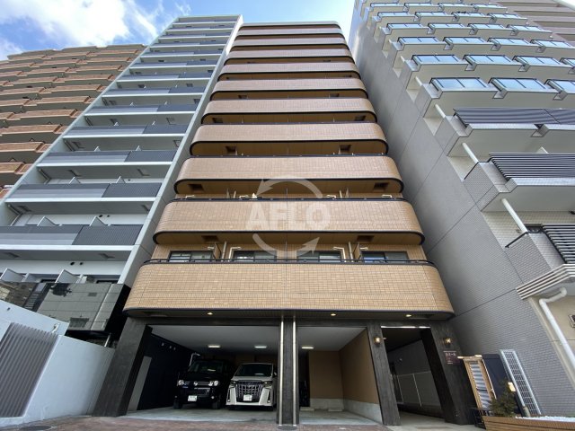 建物外観　ドミール江戸堀　外観