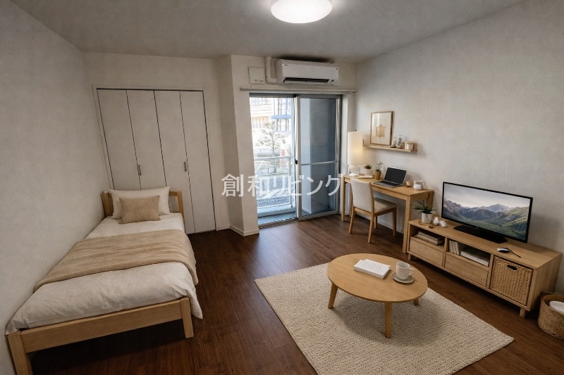 居室・リビング　家具・インテリアはCGです