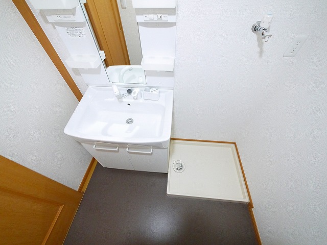 洗面設備　洗面所です