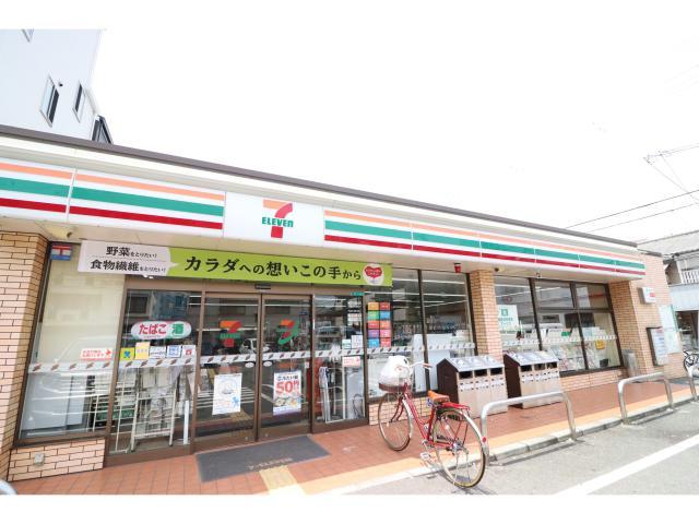 コンビニ　セブンイレブン大阪塚本6丁目店（コンビニ）まで616m