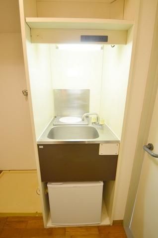 キッチン　１口電気コンロ