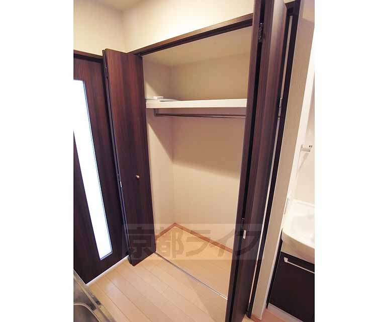 収納　クローゼットです