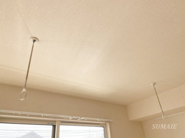 その他設備　室内物干し☆