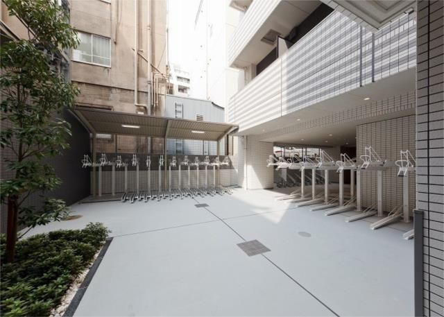 駐車場　駐輪場です。