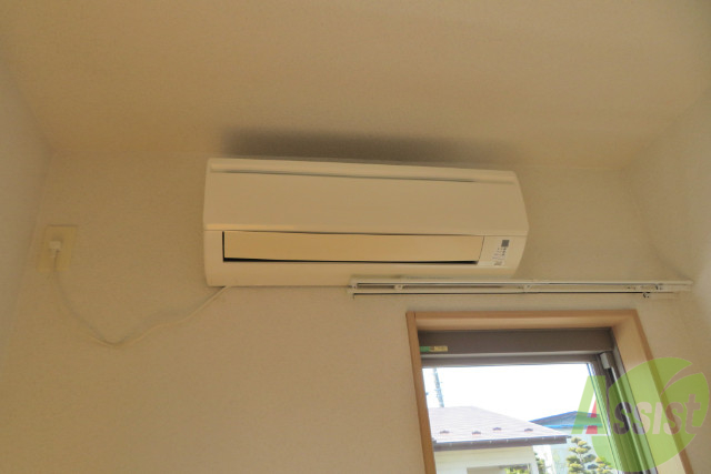その他設備　エアコンも設置されているので、夏も冬も快適に過ごせそうです。