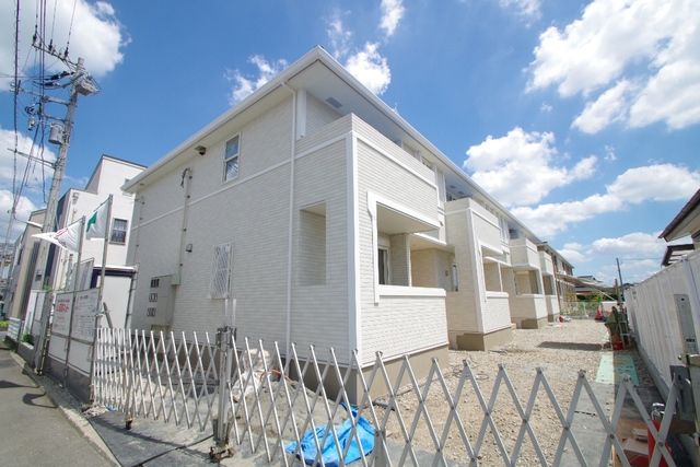 建物外観　☆キレイな白を基調とした物件(建築中)☆