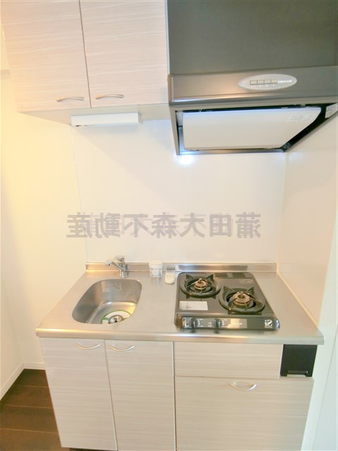 キッチン　2口ガスシステムキッチン