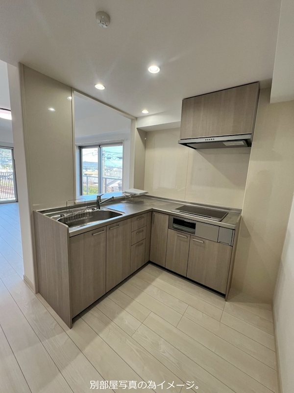 キッチン　※別部屋写真の為イメージ。現況優先です。