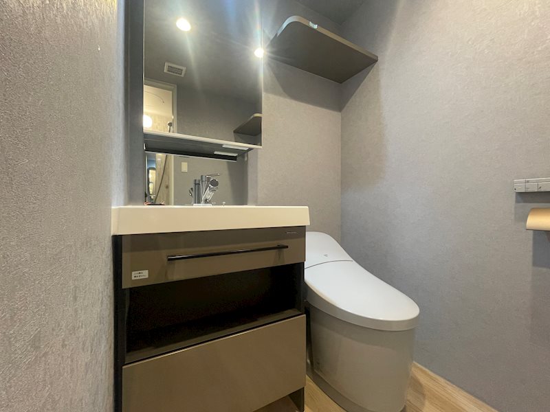 洗面設備　※同タイプ別号室写真