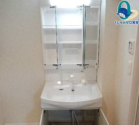 洗面設備　名古屋で一番初期費用の安い賃貸専門の不動産会社です(^^)