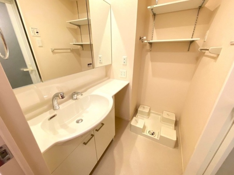 洗面設備　図面と現状に相違がある場合には現状を優先