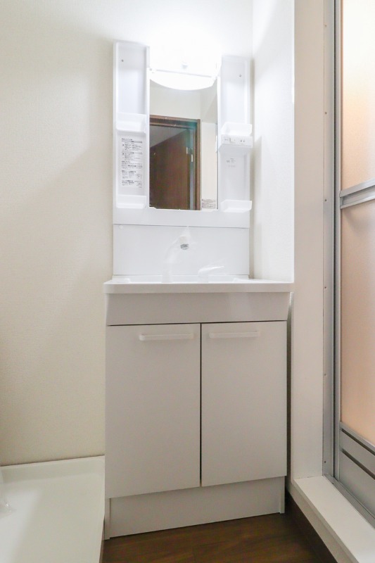 洗面設備　図面と現状に相違がある場合には現状を優先