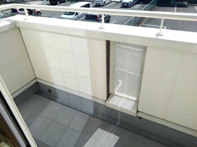 バルコニー　バルコニーがあります