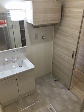 洗面設備　2023年8月撮影