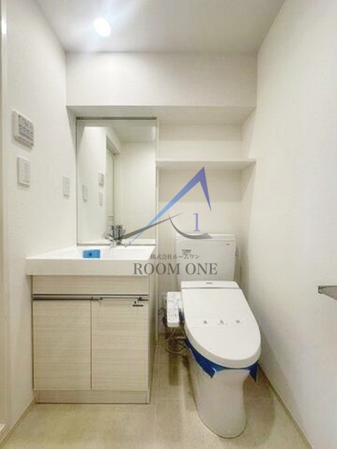 洗面設備　洗面台です。