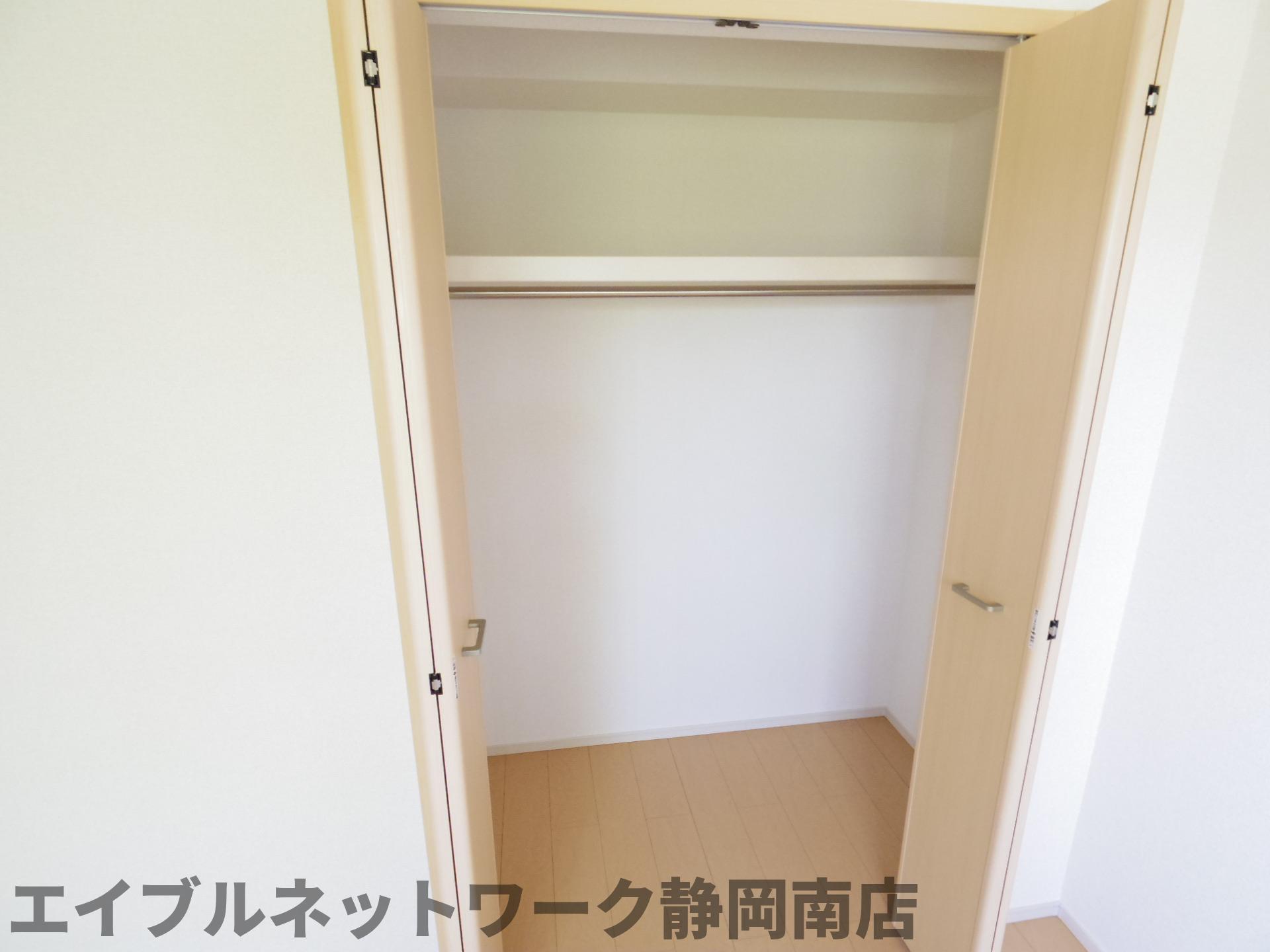 収納　たっぷりとした収納スペースです