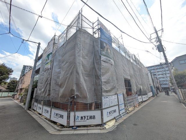 建物外観　木下工務店施工の２０２６年６月完成予定の建物です♪