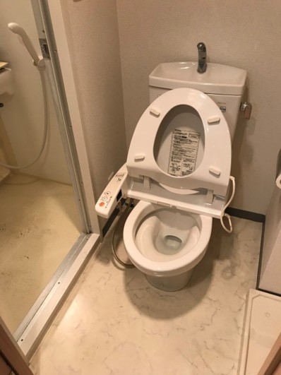 トイレ　ゆったりとした空間のトイレです