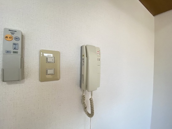 セキュリティ　※別部屋の写真です