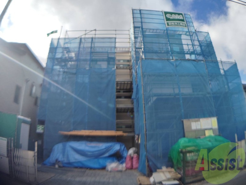 キッチン　こちら建築中の物件になります。