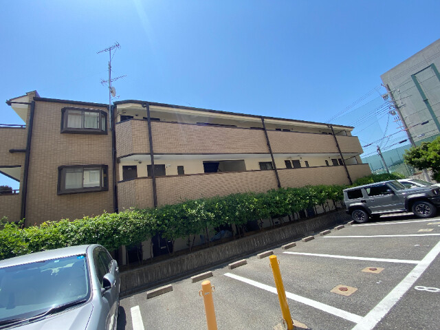建物外観　神戸市高徳町「六甲ハイム」