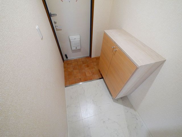 玄関　ゆったりとした玄関です