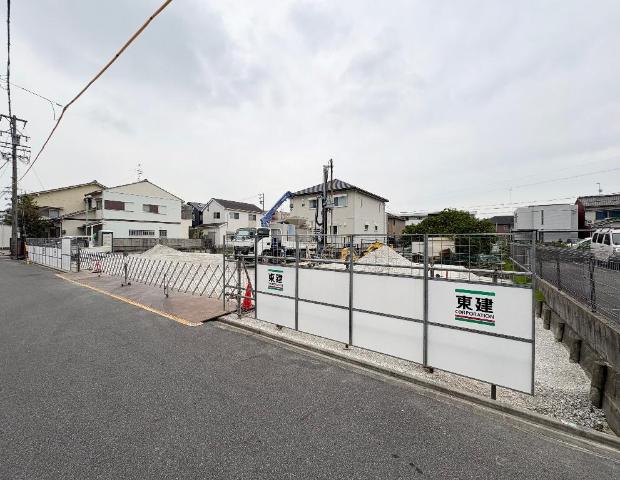 建物外観　建築現場