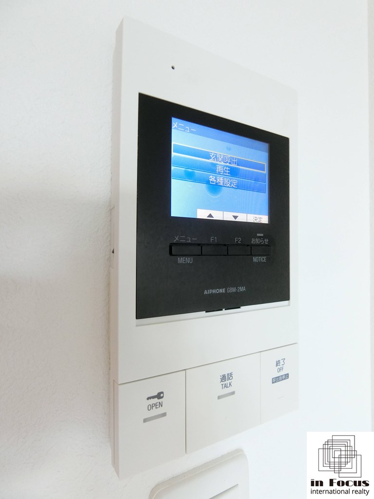 セキュリティ　来客の顔が見える安心のTVモニターホン