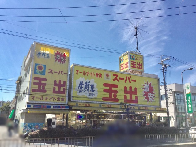 スーパー　スーパー玉出 御陵店（スーパー）まで216m