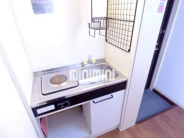 キッチン　１口電気コンロ