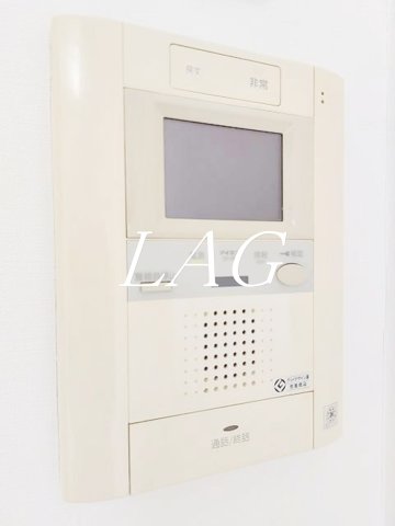 セキュリティ　モニター付インターホンです。