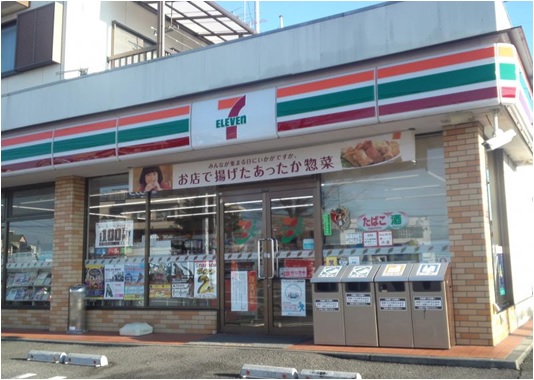 コンビニ　セブンイレブン 大阪加美東2丁目店（コンビニ）まで385m