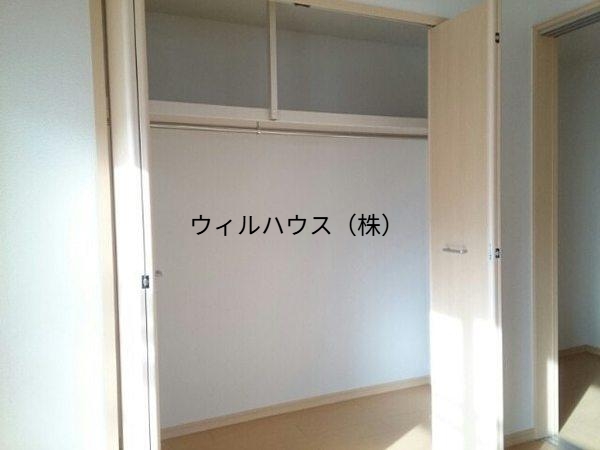 収納　クローゼット！
