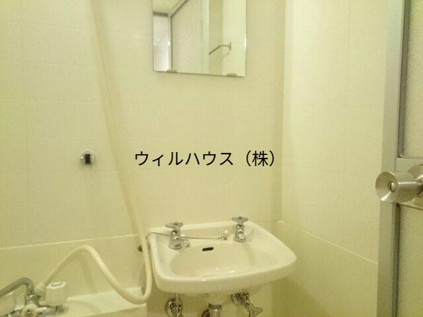 洗面設備　洗面台付き！