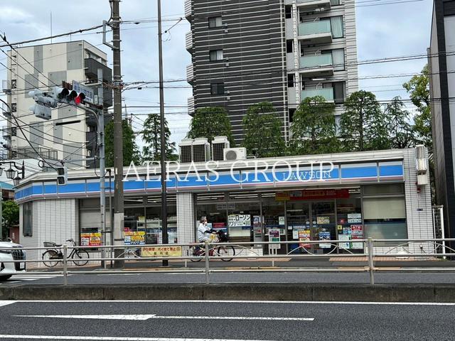 コンビニ　ローソン 新馬場南口店（コンビニ）まで405m