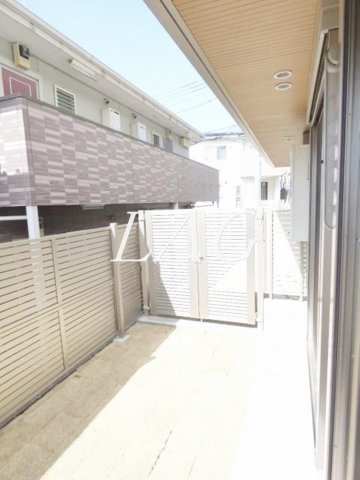 庭　専用庭です。