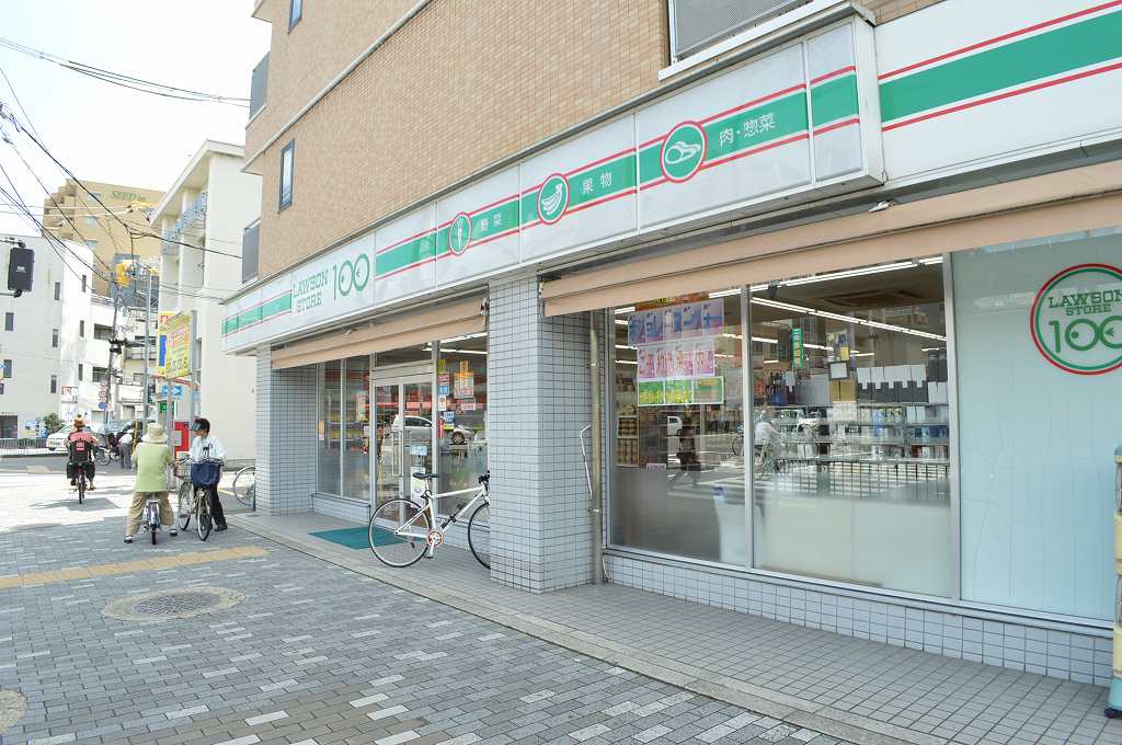 スーパー　ローソンストア100 千本三条店（スーパー）まで208m