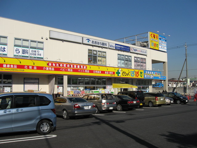 ドラックストア　どらっぐぱぱす奥戸店（ドラッグストア）まで758m